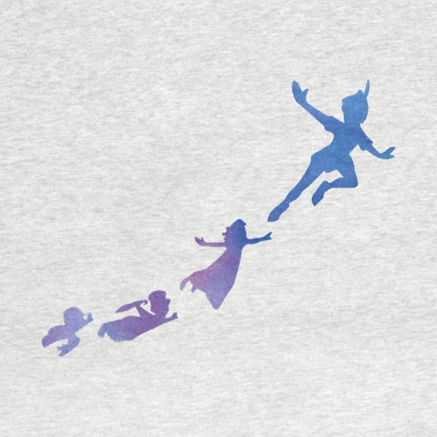 Peter Pan silhouettes by oceanegp